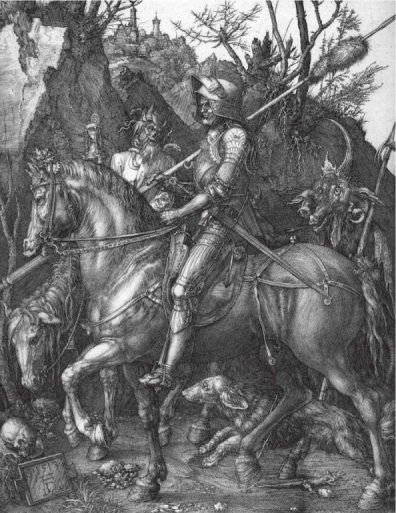Knight, Death and Devil.  Engraving by Albrecht Durer, 1513.