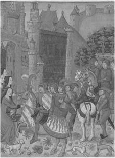 Lancelot du Lac. From a medieval romance.