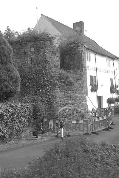 The Hanbury Arms, Caerleon, Wales, where Tennyson wrote part of Idylls of the King.